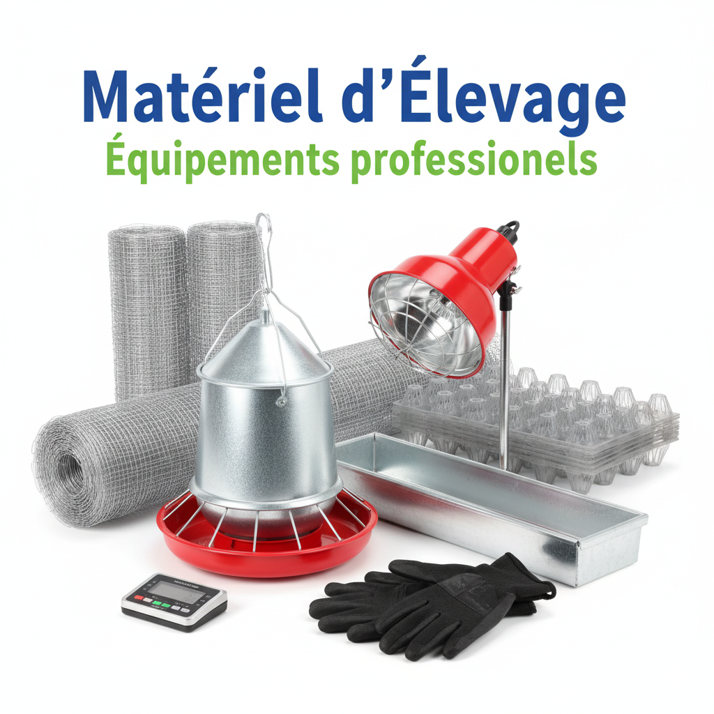 Matériel d'élevage